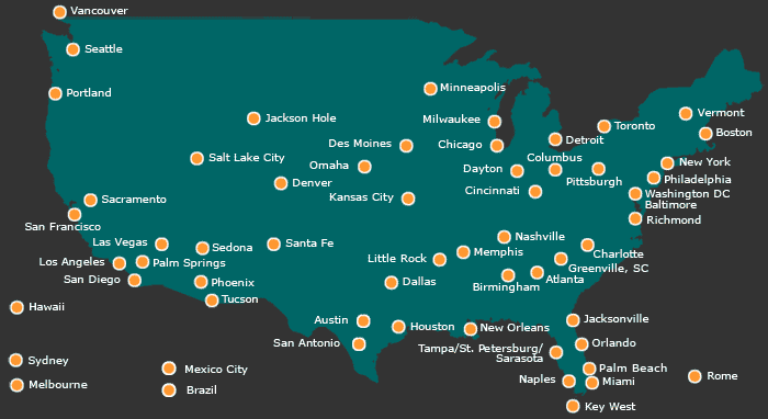 Map of US